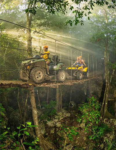 Zip Line And Atvs
